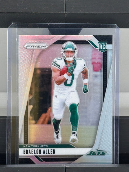 2024 Panini Prizm #311 Braelon Allen Silver Prizm RC New York Jets