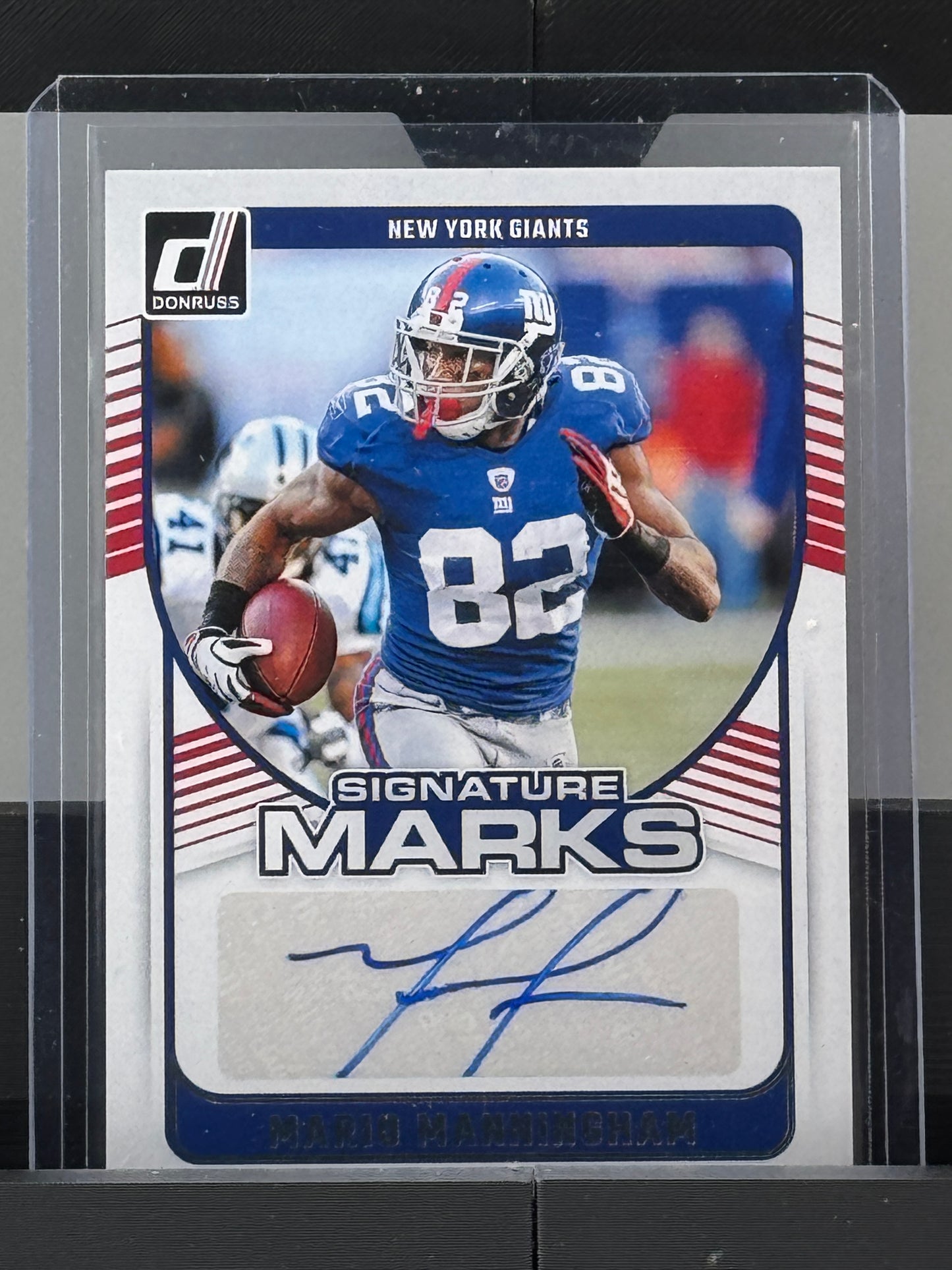 2024 Donruss #SMA-MMA Mario Manningham Signature Marks Auto New York Giants