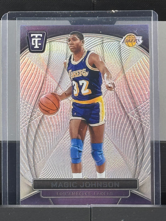 2024-25 Panini Totally Certified #180 Magic Johnson Los Angeles Lakers